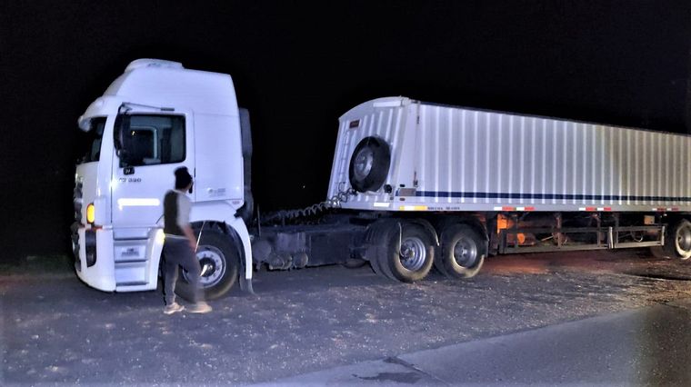FOTO: Tres camioneros dieron positivo en un control de alcoholemia en Rosario