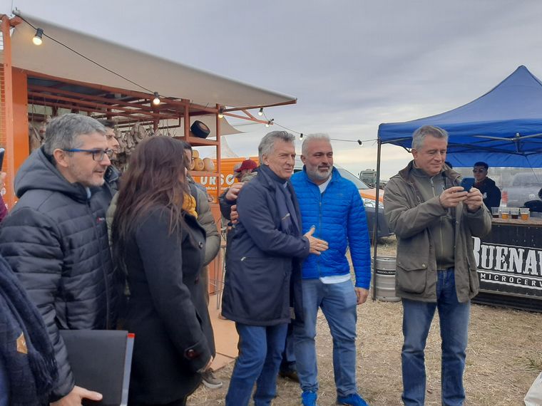 FOTO: Mauricio Macri estuvo en la apertura de la muestra Agroactiva.