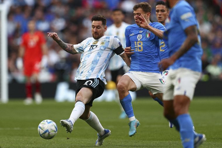 Lionel Messi, encendido en la 