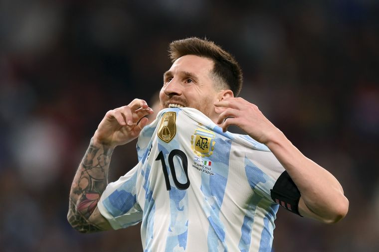 FOTO: Con Lionel Messi como figura, Argentina volvió a gritar campeón