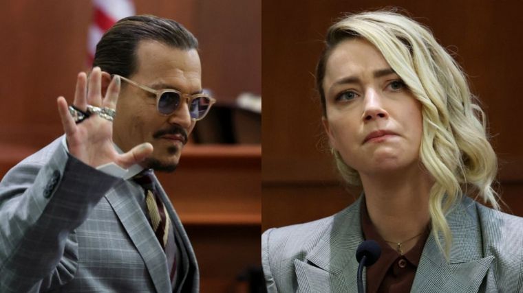 FOTO: El jurado condenó a Heard por difamar a Depp en un artículo.