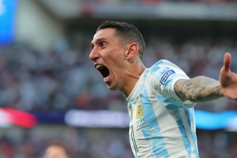 Ángel Di María se llena la boca de gol.