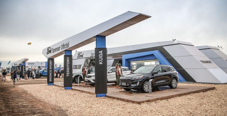 Ford con un gran despliegue protagonizado por su Raza Fuerte.