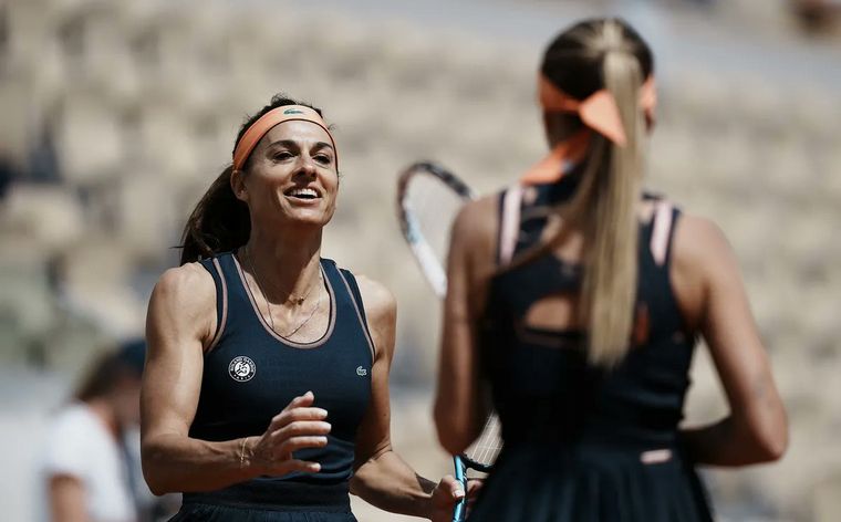 Gabriela Sabatini y Gisela Dulko siguen con chances.