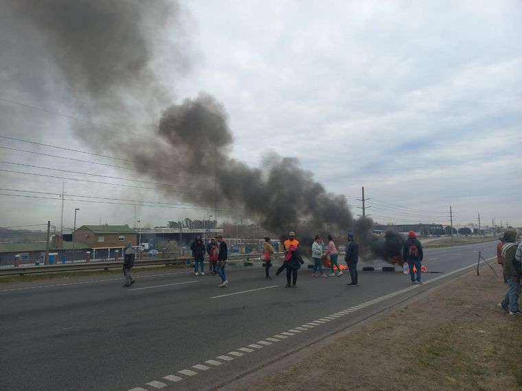 Tensión en Circunvalación por el conflicto por tomas.