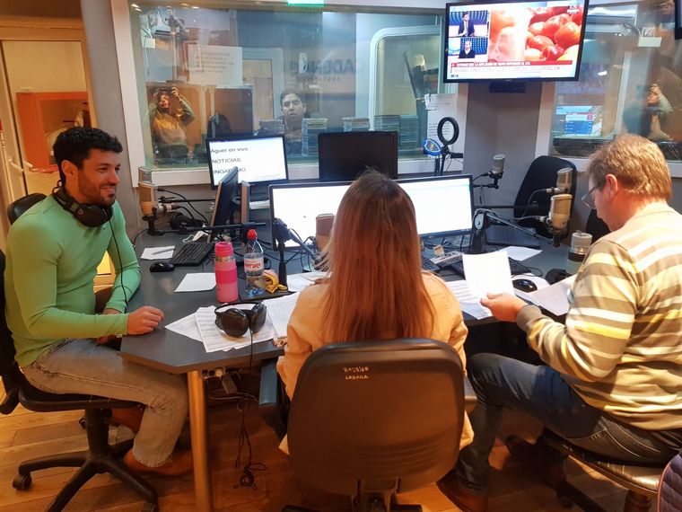 Juan Ingaramo se presenta en Córdoba y antes estuvo en Cadena 3.