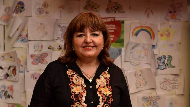FOTO: La docente rosarina María Cristina Gómez criticó el proyecto de 