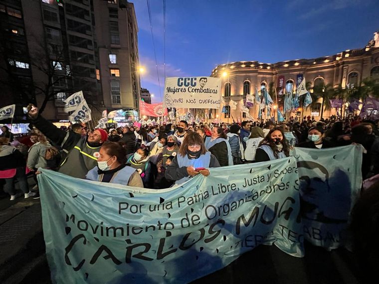 FOTO: Movilización de Ni Una Menos en Mar del Plata.