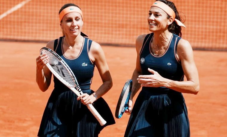 Gabriela Sabatini y Gisela Dulko cayeron en la final del Torneo de Leyendas.
