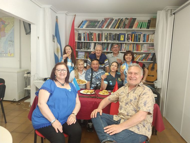 FOTO: El Centro Argentino Navarro reúne a los argentinos en Pamplona.