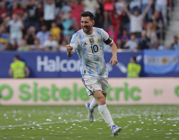 FOTO: Lionel Messi tuvo una actuación sobresaliente e ilusiona a los hinchas argentinos. 