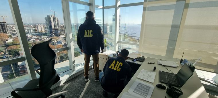 Allanamientos en oficinas de Puerto Norte.