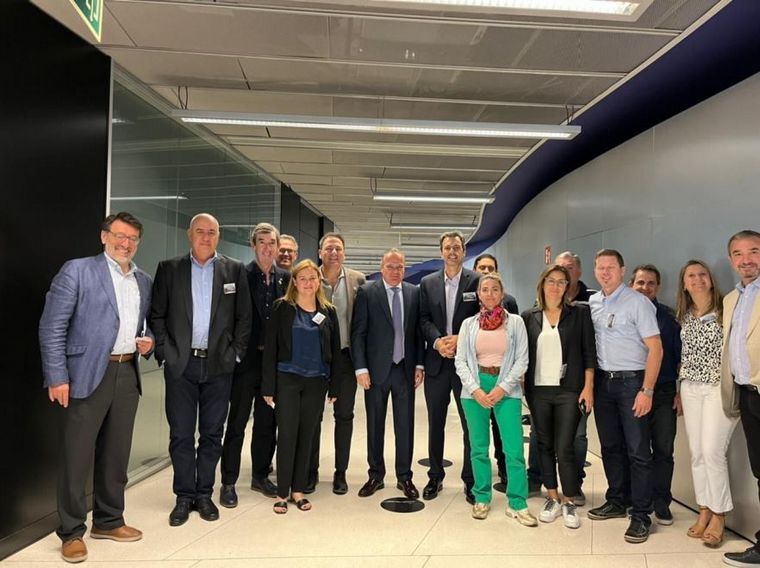 Ministros y empresarios se reunieron con referentes del País Vasco