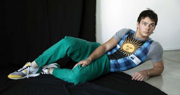 Tiziano Gravier, hijo de Valeria Mazza.