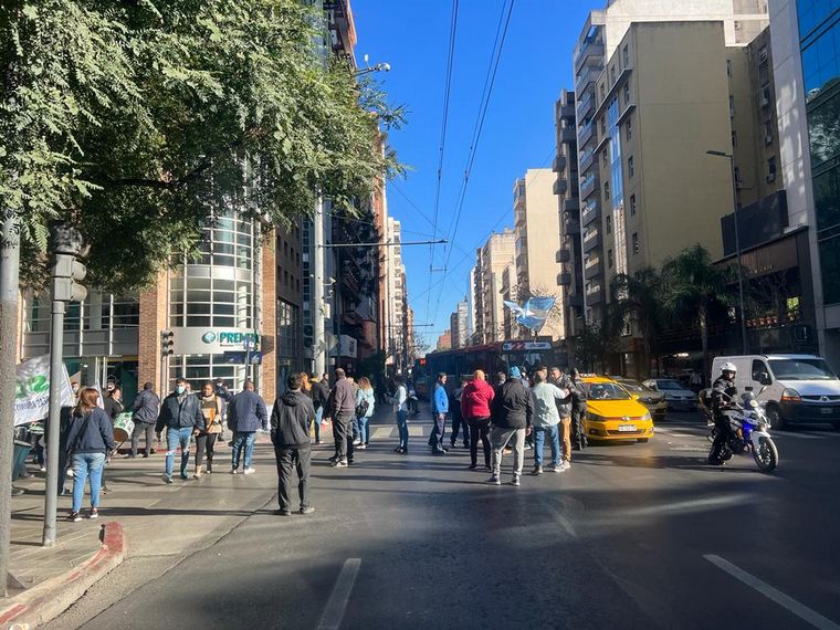 FOTO: Nueva manifestación del Suoem por calles de la ciudad de Córdoba.