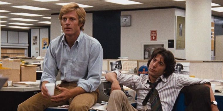 Woodward y Bernstein, la piedra en el zapato de Richard Nixon.