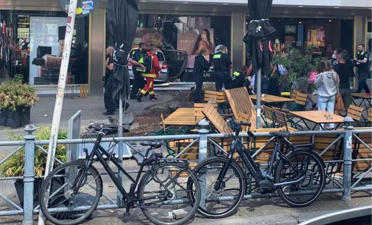 Atropello masivo en Berlín.