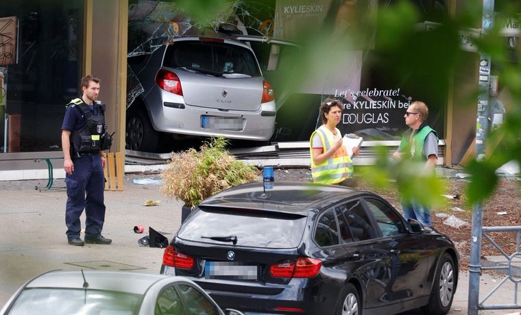 Atropello múltiple en Berlín.