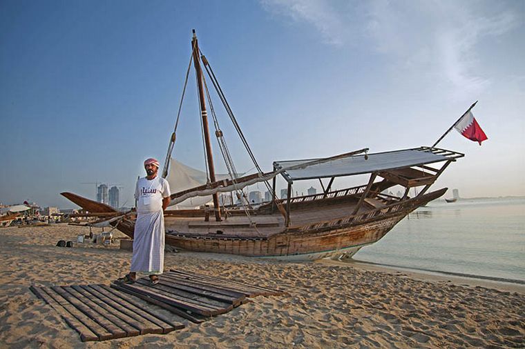 FOTO: Los dhows de Qatar.