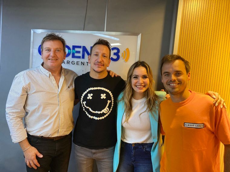 Benjamín Rojas y Nico Vázquez en Cadena 3