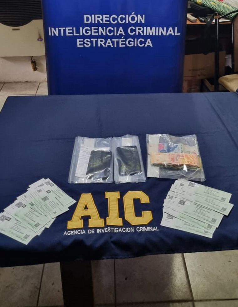 Entradas de NOB-San Lorenzo secuestradas en la detención del