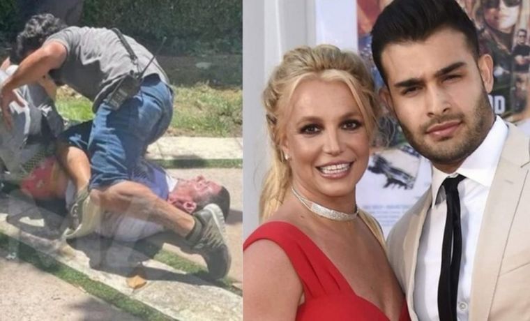  La boda de Britney Spears terminó con su ex esposo detenido (FOTO: Tiempo Sur).