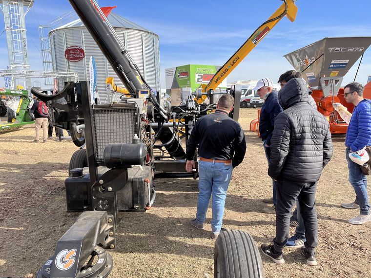 La nueva extractora, presentada en AgroActiva