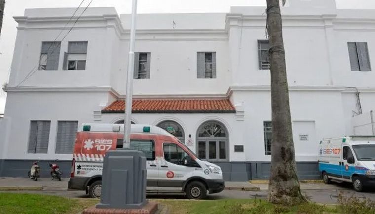 FOTO: Hospital Roque Sáenz Peña de Rosario. 