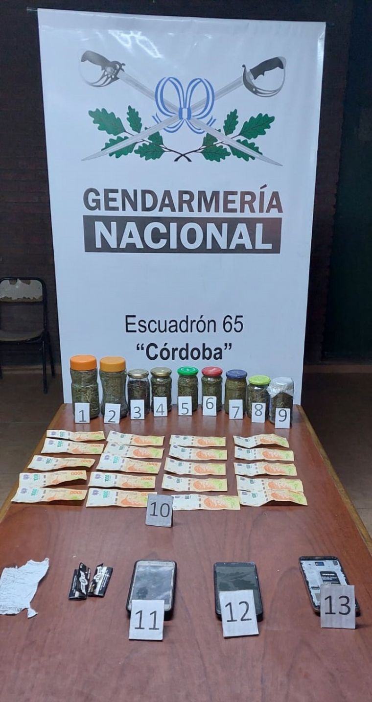 Operativos antidrogas de Gendarmería Nacional