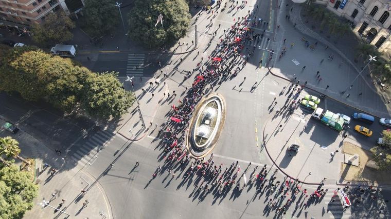 Mañana caótica en Córdoba por protestas de ATE y Polo Obrero