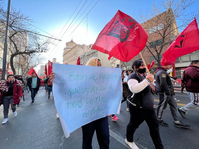 Mañana caótica en Córdoba por protestas de ATE y Polo Obrero