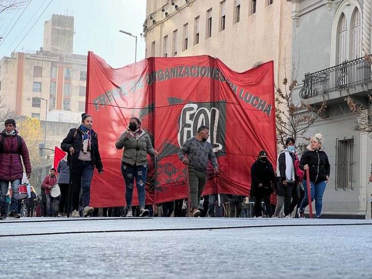 FOTO: Mañana caótica en Córdoba por protestas de ATE y Polo Obrero