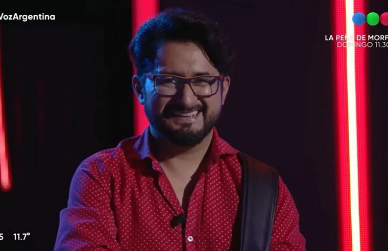Hugo Ruiz Romero, el participante que emocionó a todos en La Voz Argentina.