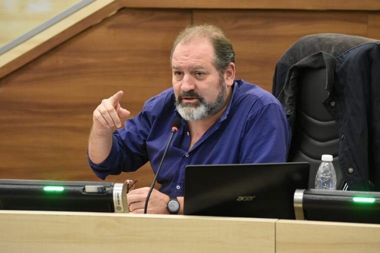 FOTO: El concejal Carlos Cardozo manifestó que pedirán que el proyecto vuelva a comisiones.
