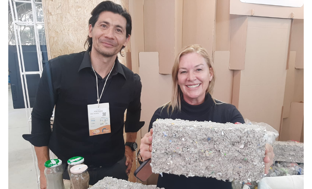 Ecoinclusión: presentan ladrillos reciclados y ecológicos.