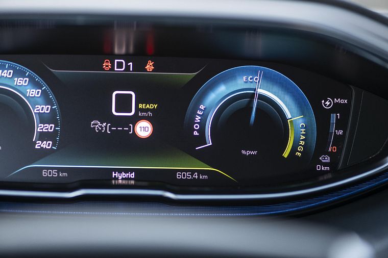 En el modo ELECTRIC la tracción es 100% eléctrica .