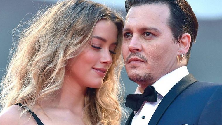 FOTO: Amber Heard y Johnny Depp.