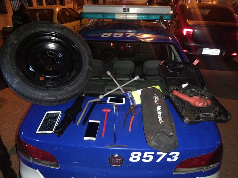 Robo de autos en Córdoba.