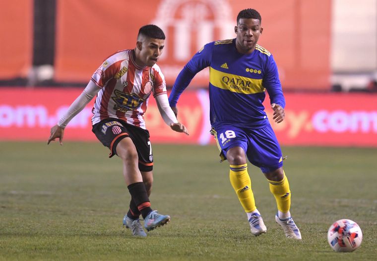 Frank Fabra fue el autor de dos asistencias en la victoria de Boca ante Barracas.