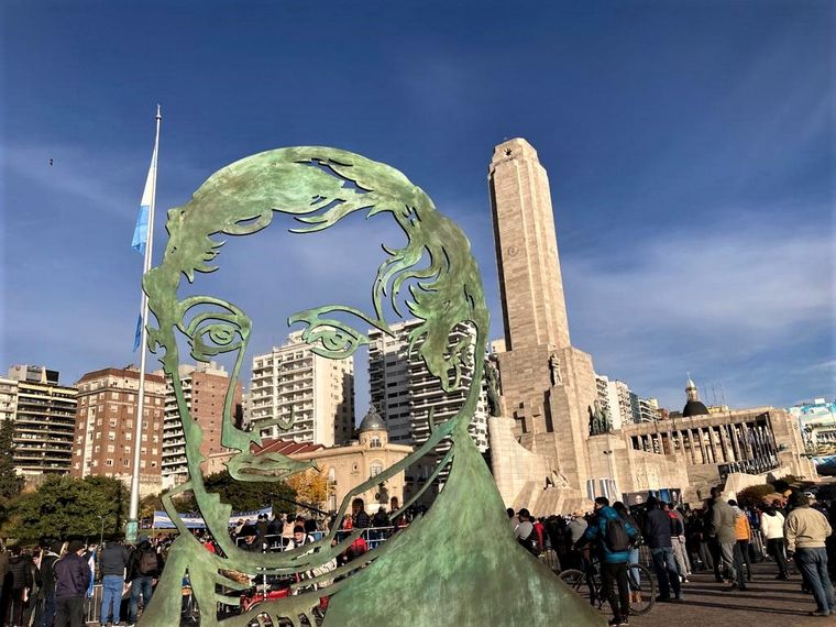 Rosario celebra el Día de la Bandera con el recuerdo de Manuel Belgrano muy presente