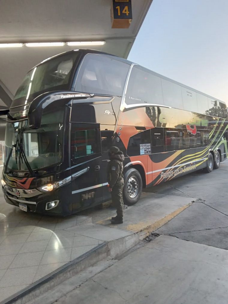 Viajó con droga de Córdoba a San Juan