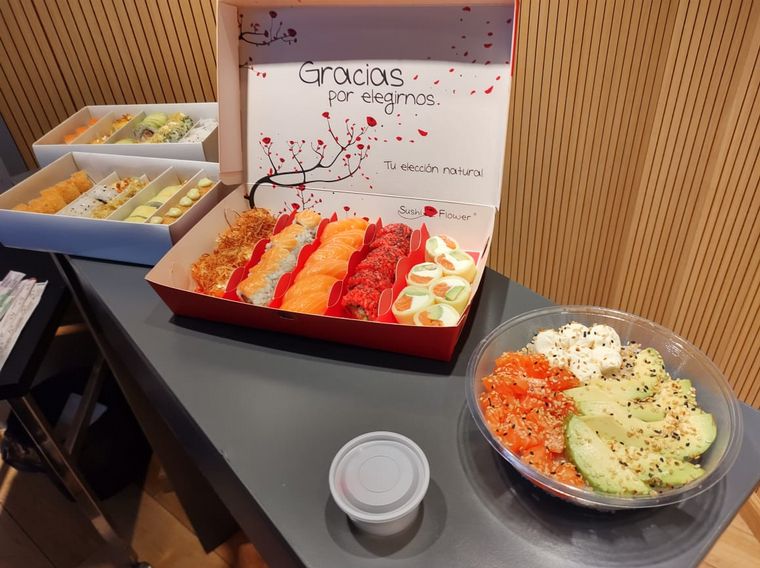 Delivery y take away de sushi, una tendencia que se impone