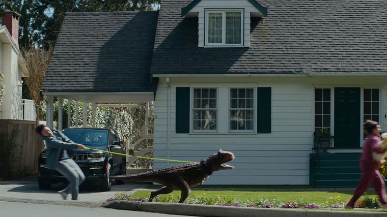 La marca Jeep y la franquicia Jurassic tienen una larga historia compartida.