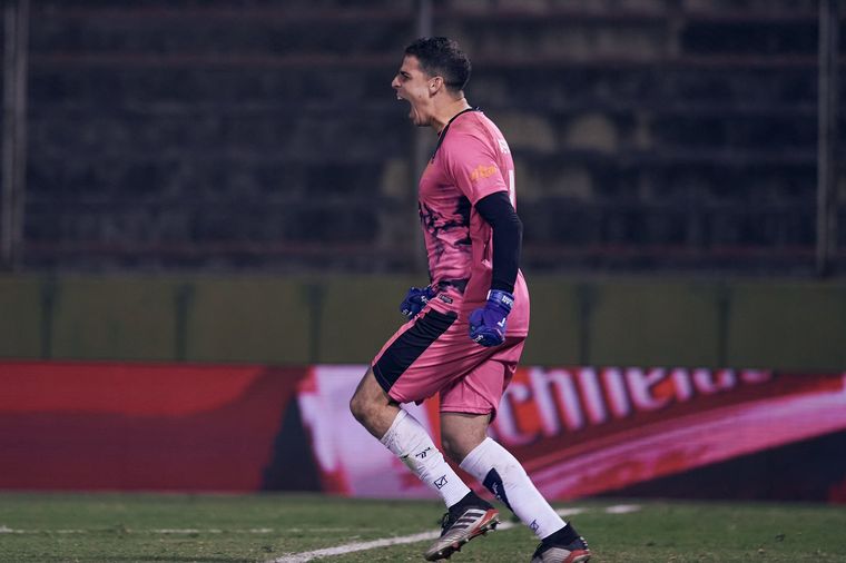 Aguerre fue la figura del partido.