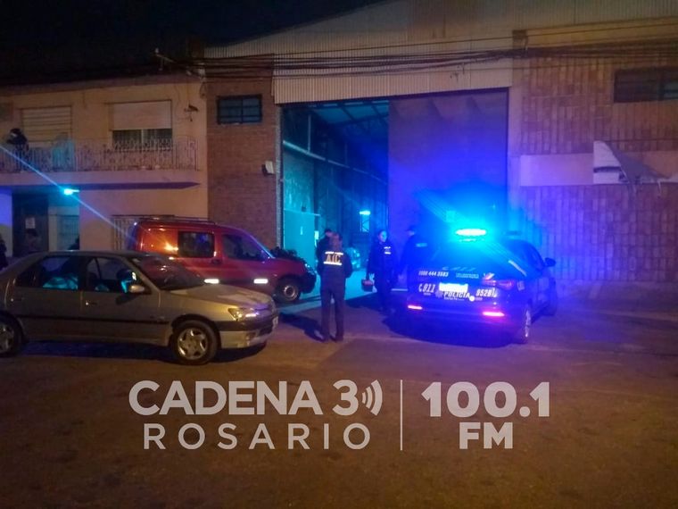 FOTO: Millonario asalto en Rosario Transporte Cargas. 