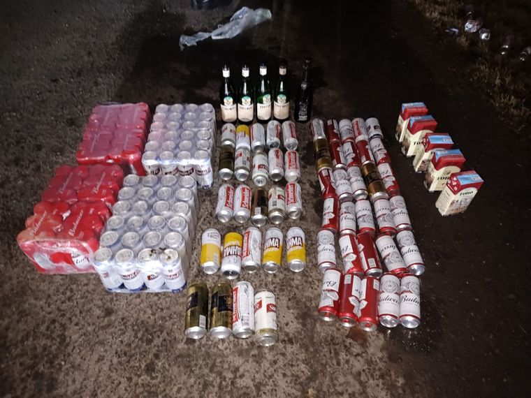 Intenso control a micros que trasladaban hinchas de Colón