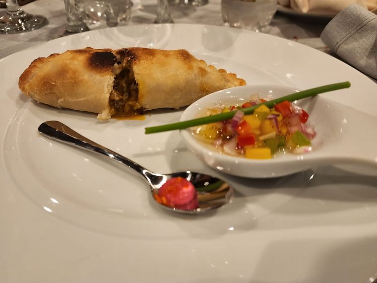 FOTO: La cena de lujo de Viva la Radio en Bariloche, de la mano del chef Fontán.