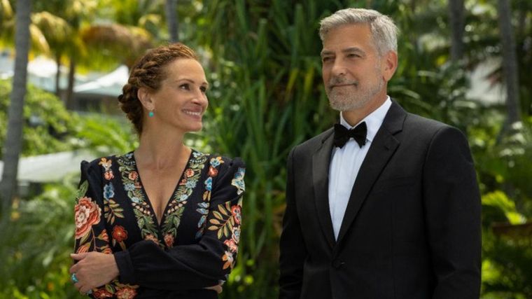 FOTO: Julia Roberts y George Clooney se reencuentran en una comedia romántica.