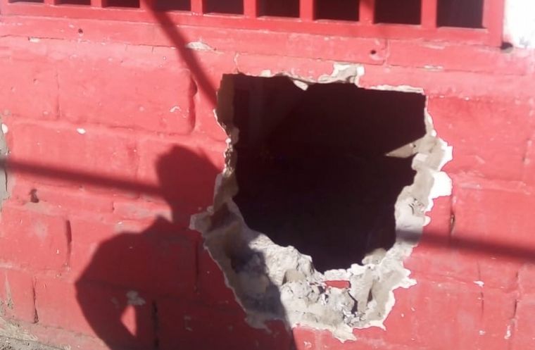 FOTO: Boquete y un nuevo robo a un club infantil en barrio Tablada