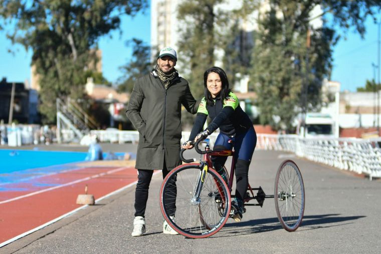 Giovanna Loiudice, la rosarina que no se detiene y se destaca en ciclismo.